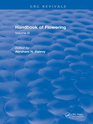cover image of Handbook of Flowering
